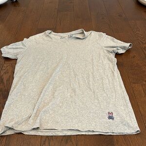 Psycho Bunny. Men’s, gray t-shirt. Never worn.